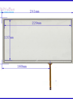 用于EA7E-TW10CL  808B  Viewjet Cmore KOYO 触摸手写外屏幕玻璃