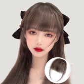 真发空气刘海片假发齐刘海女自然隐形漫画网红小仙女拍照同款