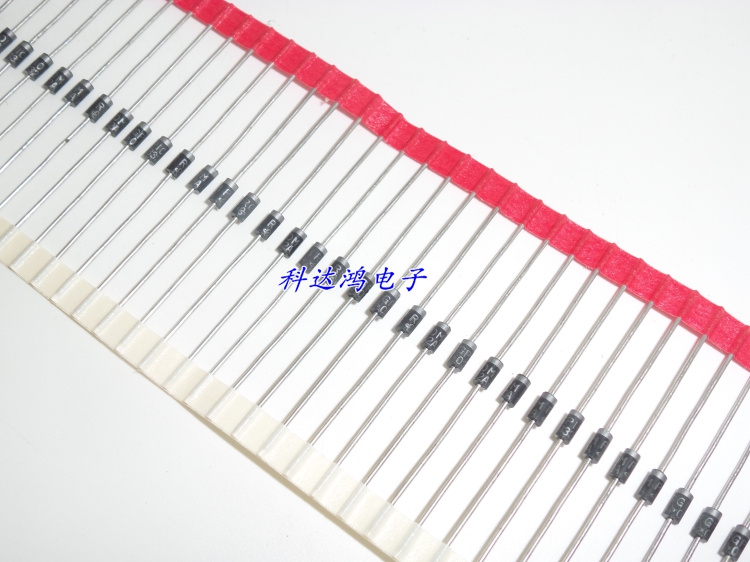 直插进口VISHAY快速二极管RGP10D RGP10G RGP10K RGP10M