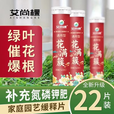 品牌植物缓释片营养片缓释肥控释肥颗粒肥家用通用型绿植花卉肥料