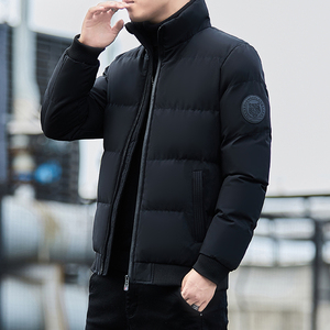 2021冬装新款棉衣男韩版潮流修身立领短款棉服棉袄外套M1912-P45图片