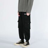 2021新款潮大码男装潮流工装裤罗口束脚裤休闲裤K1605-P30，男装休闲裤，星座1703A