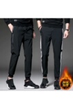 20冬装男士修身小脚哈伦运动卫裤加绒加厚休闲九分裤子K15-P20，男装休闲裤，星座1703A