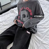 灯芯绒束脚卫裤男春季新款ins港风宽松阔腿潮流痞帅长裤D，男装休闲裤，星座1703A