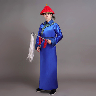 清朝古装官服太监服装太医公公总管侍卫年会舞台宫廷演出表演服男