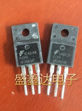 FCPF260N60E  FCP190N60E 原装进口拆机质量保证