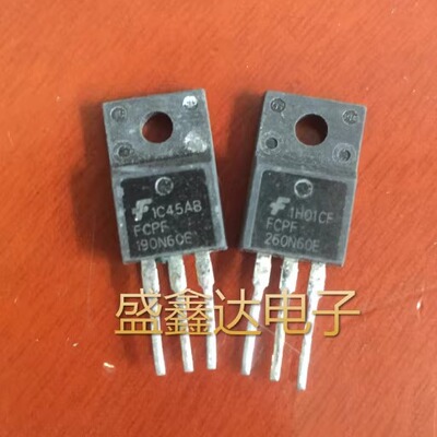 FCPF260N60E  FCP190N60E 原装进口拆机质量保证