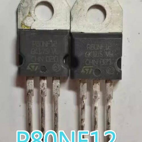 STP80NF12 P80NF12 原字进口拆机 场效应管控制器常用80A120V测好