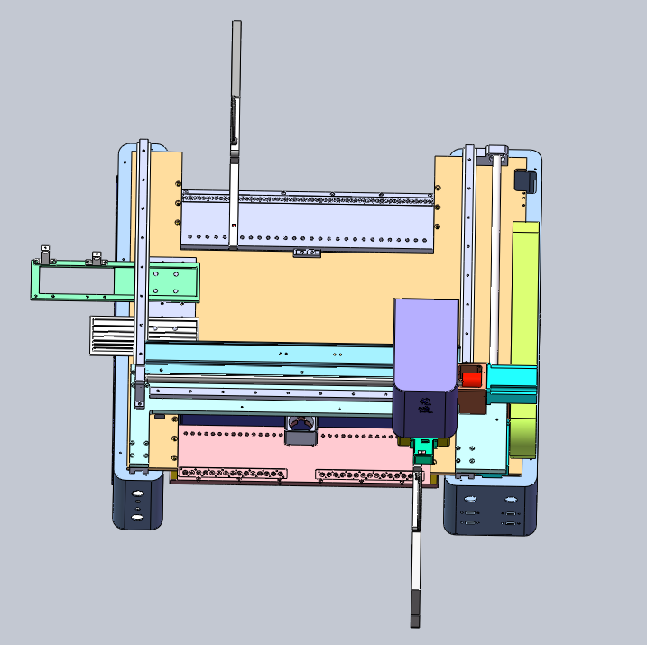 莞造贴片机便宜同取飞拍丝杆伺服