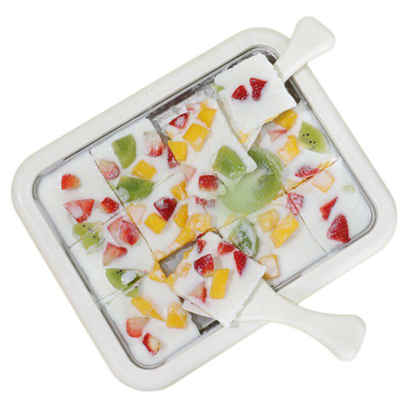 炒酸奶机儿童家用自制水果免插电小型迷你冰淇淋冷冻炒冰机