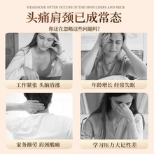 按摩梳高端檀木圆盘头部头皮经络梳毛囊疏通神器养发保健梳子通用