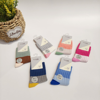 清仓七巧板六指鼠品牌童袜春夏秋冬款儿童袜子卡通男女童中筒棉袜