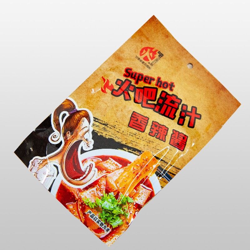 甘肃兰州美食火吧流汁宽粉调料包香辣酱调料酱火锅底酸辣粉麻辣烫