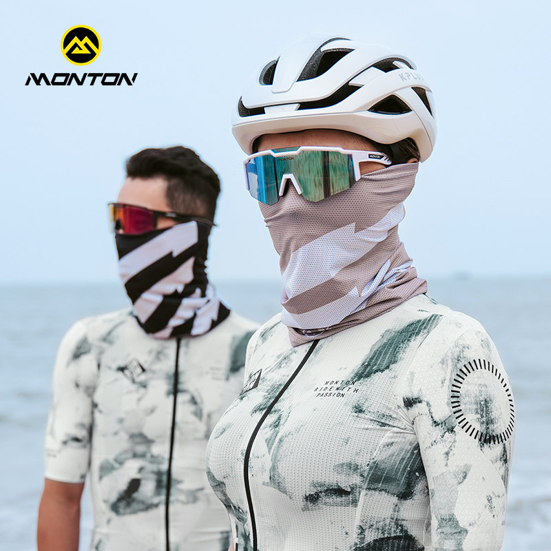 monton脉腾速干透气七元素骑行头巾户外单车公路运动汗巾防晒吸汗