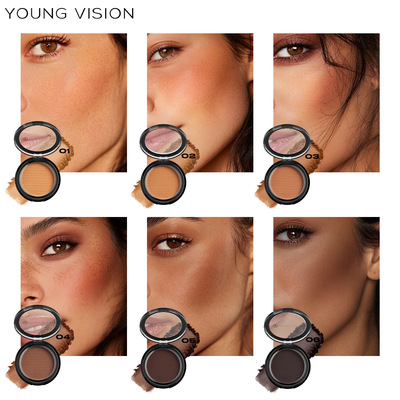 Matte contour powder, hairline and nose contour palette