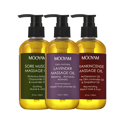 Massage Oil Lavender Body Oil Guasha plant massage essential