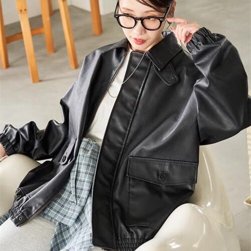 男女夹克freaksstore宽松廓形机