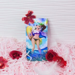 售完即绝版 泳装 穆小泠电子签名镭射闪卡