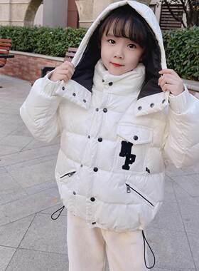 短款加厚羽绒服男女童装