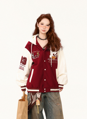 GCINIM401蓝鬼公园Languid Park刺绣棒球服外套秋季夹克连帽上衣