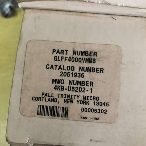 Pall过滤器/GLFF4000VMM8/CATLA0G NMUBER 2051936/4KB-U5202-1