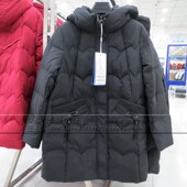 妈妈款 凯慕狮2023秋冬新款 羽绒服女式 连帽保暖加厚外套KMS163927