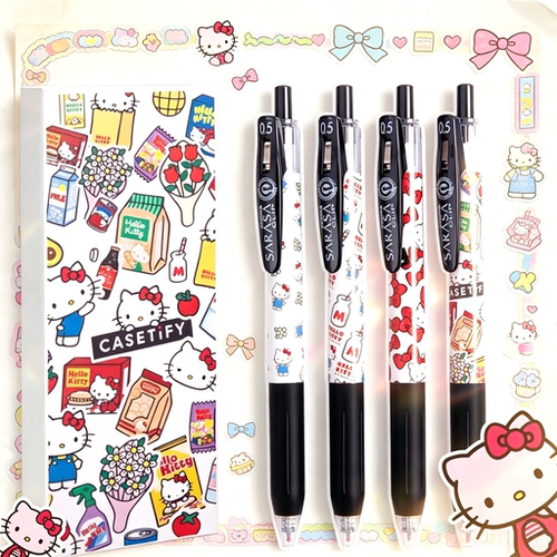 日本斑马笔helloKitty猫中性笔