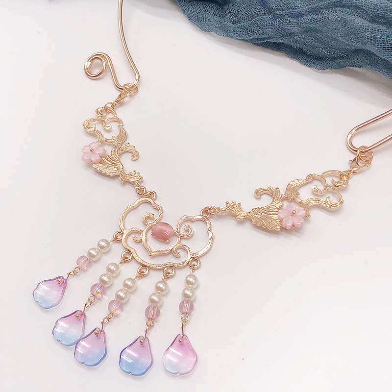 璎珞项链汉服配饰古风项圈原创