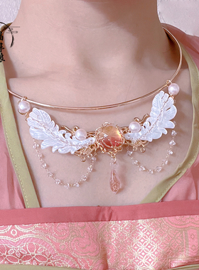 水晶铜项圈女百搭保色