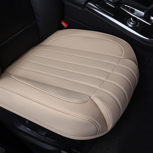 汽车坐垫三件套新款 全包无靠背单个主副驾驶座套后排皮质座椅 四季