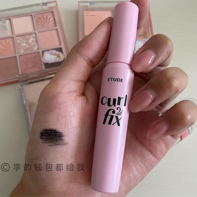 簇感丰盈！韩国Etude house爱丽小屋新版黑色睫毛膏浓密纤长防水