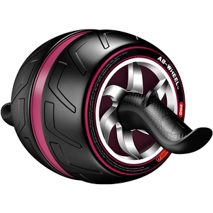 自动回弹健腹轮腹肌轮滚轮男女初学者瘦运动卷腹滑轮家用健身器材