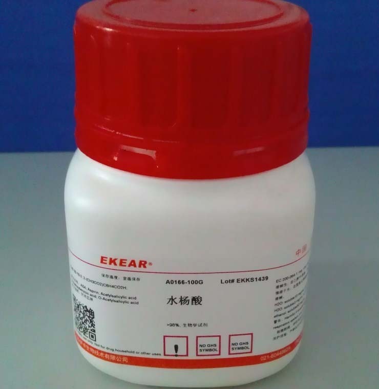 科研用品 水杨酸/柳酸/邻羟基苯甲酸/2-羟基苯甲酸/CAS号:69-72-7