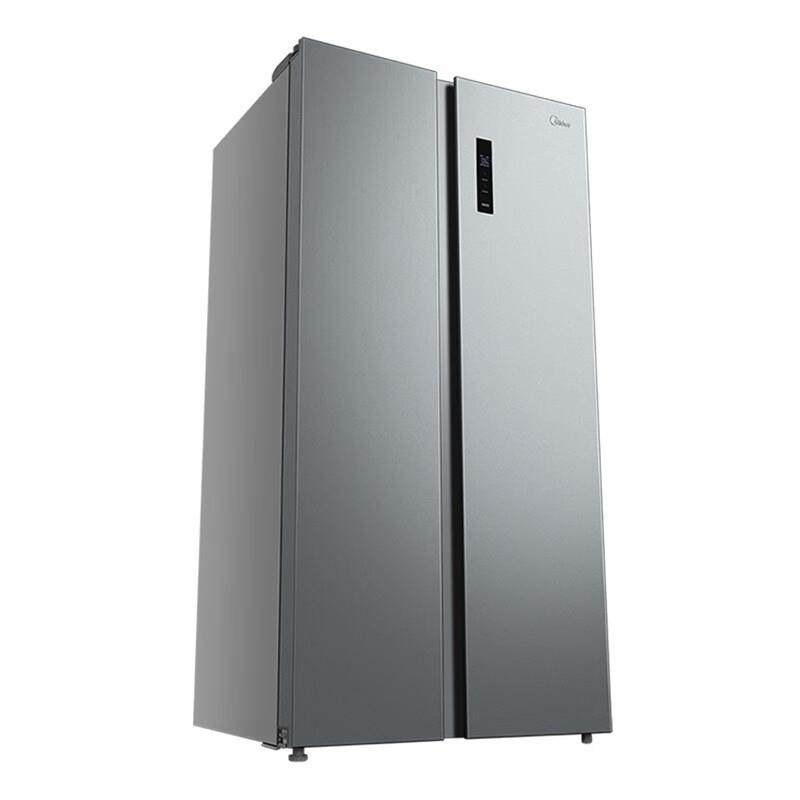 美.的558L对双开门十字双变频省电冰箱家用风冷无霜BCD-558WKPM(E