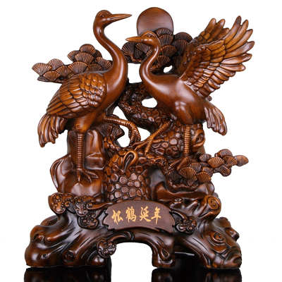 松鹤延年送父母长辈贺寿祝寿礼品