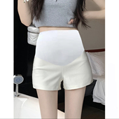 夏季 百搭托腹防走光打底裤 修身 外穿弹力西装 孕妇短裤 安全裤 薄款 裤