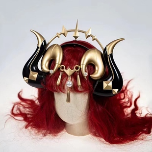 原神妮露cos头饰配饰假发角道具须弥舞娘cosplay道具