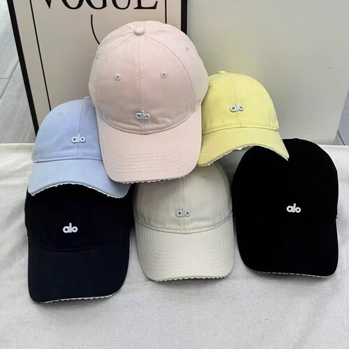 字母蕾丝边软顶夏季女士棒球帽