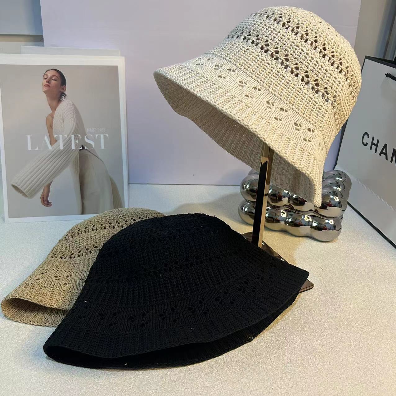 渔夫帽逛街休闲女春夏短檐盆帽