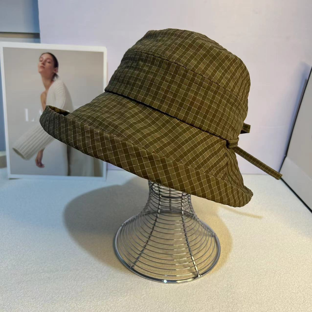 渔夫帽逛街休闲女春夏防晒遮阳帽