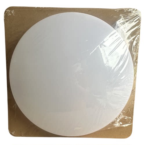 雷士月白LED全白吸顶灯12W