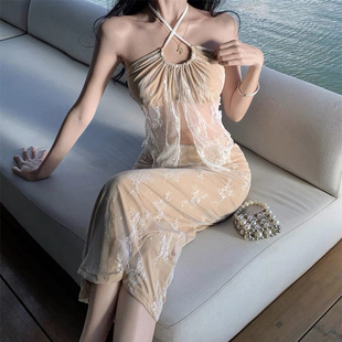 度假 ins纯欲风少女小胸聚拢新款 泳衣女2025新款 比基尼三件套韩版