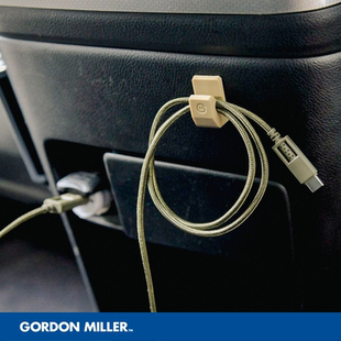耳机线数据线收纳 悬挂口罩 Miller车用多功能小挂钩 日本Gordon