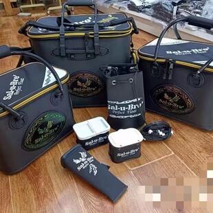 日本sal-u-bre萨卢布莱凤凰限量版七件套勺立饵盒窝桶饵盒打水桶