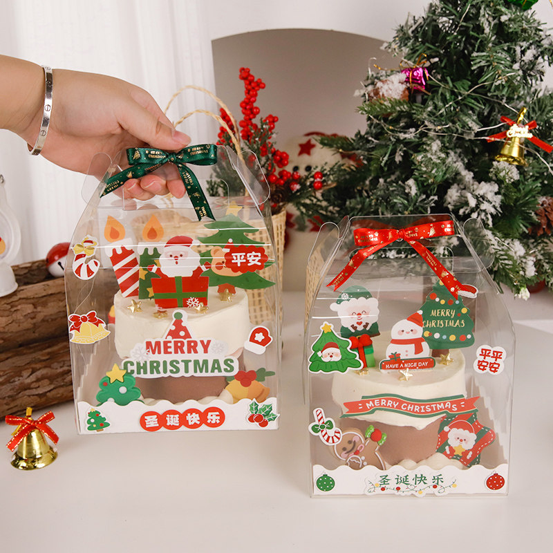 2025圣诞节蛋糕装饰软胶圣诞老人姜饼插件平安夜贴纸烘焙蛋糕盒,节庆用品/礼品,节日装扮用品,淘宝优惠券,粉丝福利购,淘宝优惠卷