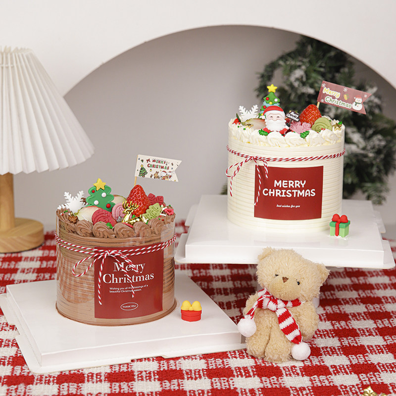 2025圣诞节快乐蛋糕装饰圣诞老人雪人草圈贴纸小旗子节日插牌插件,节庆用品/礼品,节日装扮用品,淘宝优惠券,粉丝福利购,淘宝优惠卷