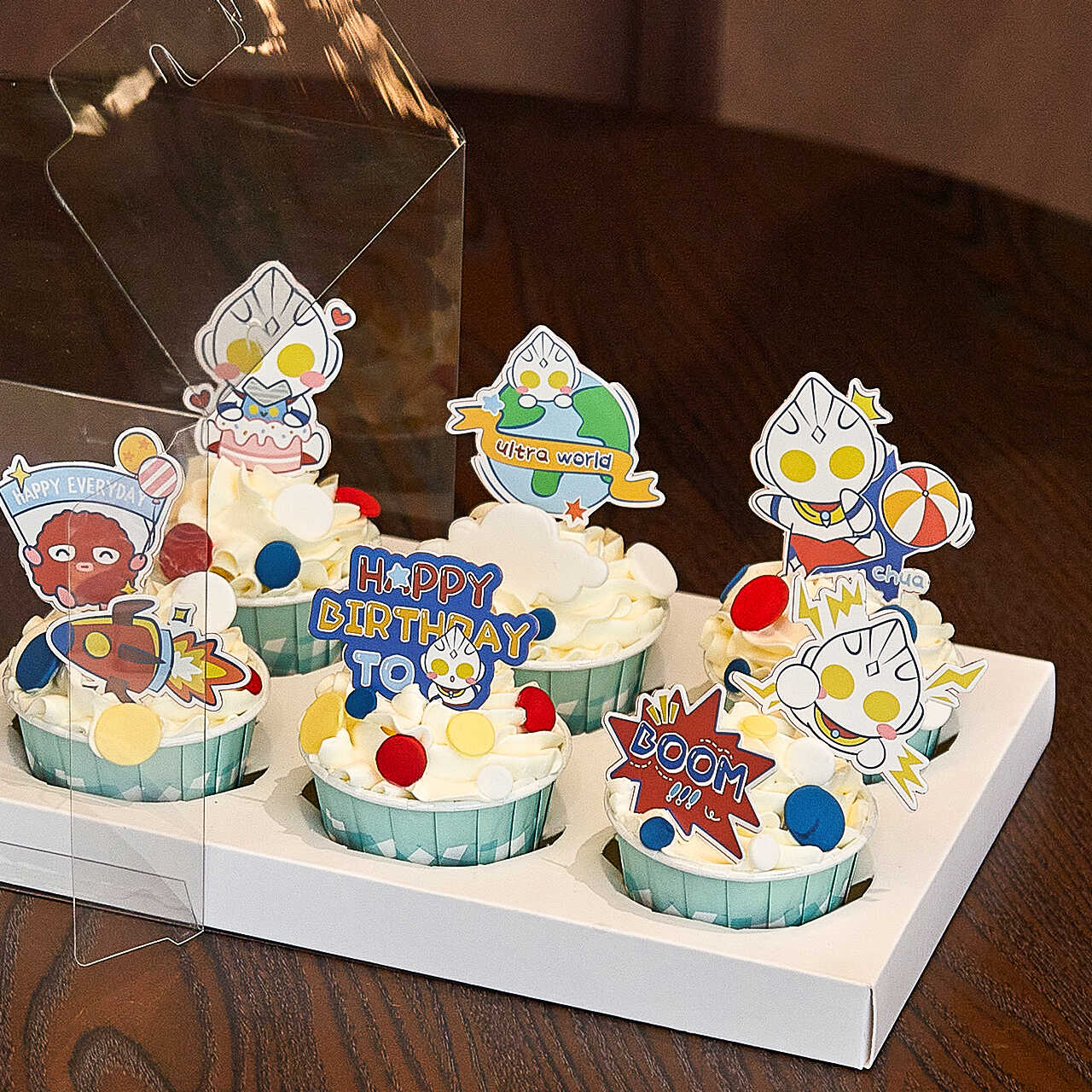 奥特曼网红款甜品台烘焙插件