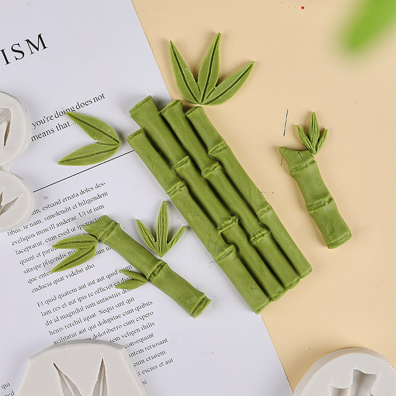 硅胶模具竹子竹叶祝寿富贵竹巧克力翻糖生日蛋糕装饰插牌烘焙工具,节庆用品/礼品,节日装扮用品,淘宝优惠券,粉丝福利购,淘宝优惠卷