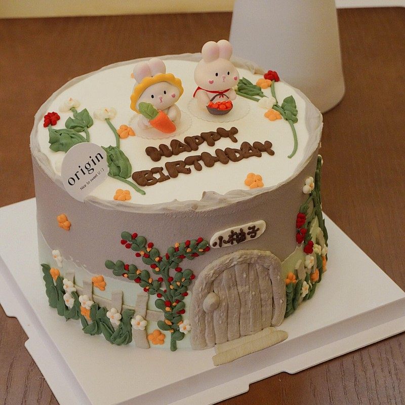 森系卡通可爱小兔子蛋糕装饰采果兔萝卜兔儿童生日甜品台装扮摆件,节庆用品/礼品,节日装扮用品,淘宝优惠券,粉丝福利购,淘宝优惠卷