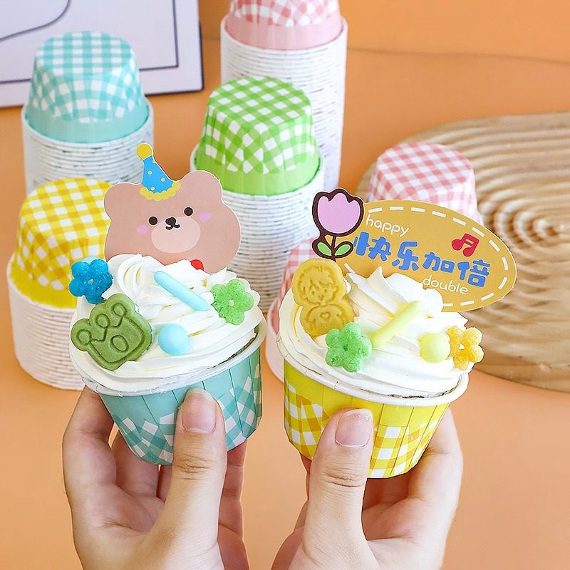 儿童彩色耐高温烤箱家用模具托蛋糕纸杯麦芬杯烘焙耐烤马芬纸杯z,厨房/烹饪用具,烘焙用纸,淘宝优惠券,粉丝福利购,淘宝优惠卷